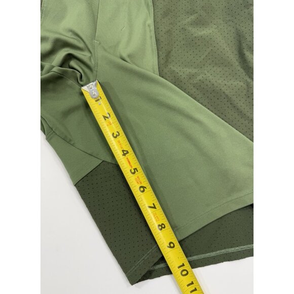 Lululemon Mens Elevated Shorts Size Small Technical Performance Gym Run Green - Picture 13 of 13